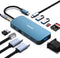 BENFEI 11-in-1 USB C Hub Triple Display Docking Station Dual HDMI, VGA, 3*USB