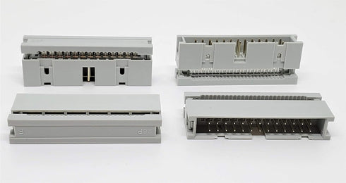 PC Accessories 10-Pack 2X13 26P Dual Rows 2.54mm Shrouded IDC Male Header, 26 Pins Connectors