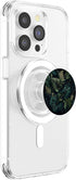 Botanical Merch Green Botanical Jungle Wild Leafs PopSockets PopGrip for MagSafe