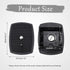 BlingKingdom 43 mm Camera Quick Release Plate, Tripod Quick Release Plate for Tripods and Cameras Tripod Mount