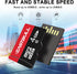EASTBULL 4GB 5-Pack 4GB Pack 90MB/s U1 10 (5 2 of Micro SD Cards, SD Cards Full HD Video UHS-I Micro SDHC Class
