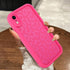 MOWIME Cheetah Print Shockproof Case for iPhone XR 6.1 Inch, Slim Anti Scratch Leopard Case for Women Girls, Hot Pink