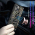 Camo Case for Apple iPhone 13 with Kickstand, Rugged Outdoor Military Grade Shockproof Phone Case, Camouflage Army Green