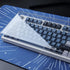 Hyekit Premium Acrylic Keyboard Clear Cover Protector, Anti-Cat Dust Cove for 75% Mechanical Keyboard