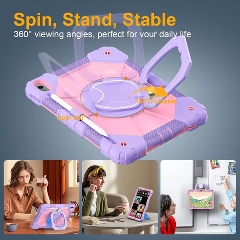 Ubearkk (A16) 11th/10th 11/10.9 Inch 2025/2022, a16 360 Case for iPad Generation for iPad case with Screen Protector