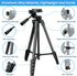 67" Phone Tripod, MACTREM Stand for iPad iPhone Tablet Camera with 2 in 1 Mount & Wireless Remote for Video Recording