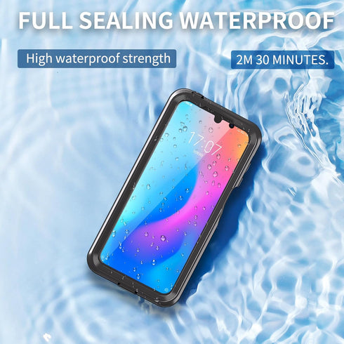 for Motorola Moto G 5G 2024 Phone Case Waterproof IP68 Certified Dustproof Shockproof Built-in Screen Protector Rugged Full Body Protective Cover for Motorola G 5G 2024 (Black, Moto G 5G 2024)