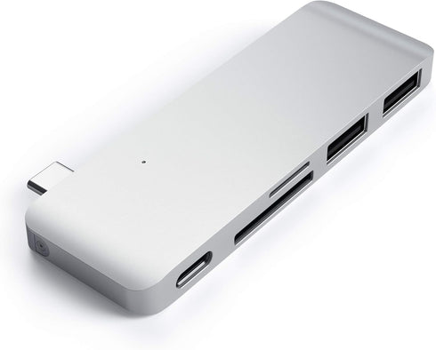 Satechi Aluminum Type-C USB 3.0 3-in-1 Combo Hub, for M2/M1 MacBook Pro/Air, iPad Pro/Air, Mac Mini, iMac M1