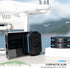 JJC 12 Slots Portable SD Micro SD Memory Card Case, Water-Resistant Anti-Shock Storage Organizer for 8 Micro SD & 4 SD