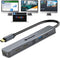 vienon USB C Hub HDMI VGA Adapter for Triple Monitor, 5-in-1 Laptop Docking