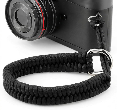 Camera Wrist Strap, Universal Hand Strap with Safer Connectors, Braided Wrist Lanyard