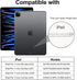 aoub 11 inch 4th/3rd 2022/2021, 11" 2nd 1st 2020 2018 Crystal Case for iPad Pro Generation Hard Clear Back with Pencil
