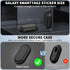 2 Pack Adhesive Case for Samsung Galaxy SmartTag2, Hidden Full Protective Silicone Case with 3M Adhesive Sticker