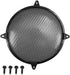 Fielect 4Pcs Black 10 inch Speaker Grill Cover - SubWoofer Grille Speaker Covers Waffle Grill Cover Guard Protector