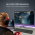 j5create USB-C to DisplayPort Cable, 4K@144Hz, 3.9ft, Type C to DP, Compatible with iPhone 15 Pro/Max, MacBook Pro/Air