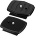 Alrhso Tripod Quick Release Plate Camera Mounting Adapter, 2 Pack 43mm and 45mm