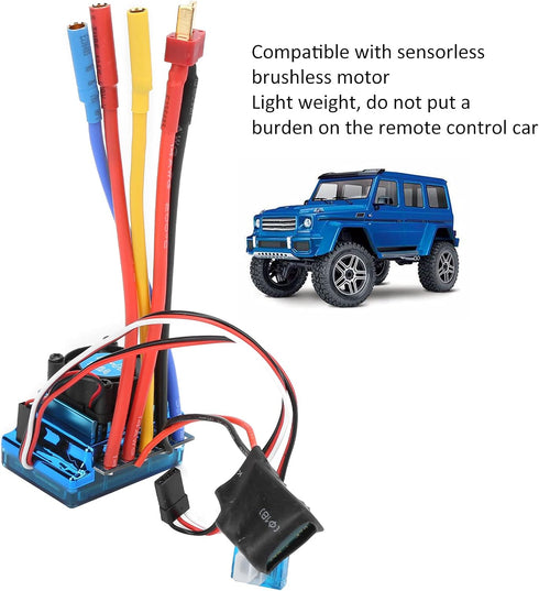 JTLB 120A 1/10 1/12 Brushless ESC Electric Speed Controller for Remote Control Car Boat Parts