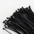 NewNewStar 8" Heavy Duty Nylon Cable Ties - 100 PCS Zip Ties, 30 lb Test, Black