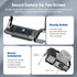 NEEWER ZV-E10 Camera Cage with Silicone Grip, 1/4" Threads, ARRI Holes, Arca Type QR Base, Compatible with DJI Gimbals