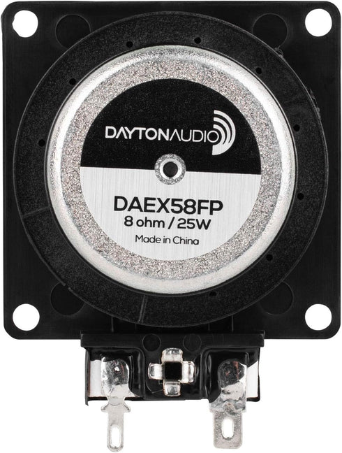 Dayton Audio DAEX58FP Flat Pack 58mm Exciter, 25W, 8 Ohm