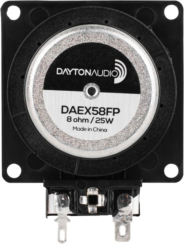 Dayton Audio DAEX58FP Flat Pack 58mm Exciter, 25W, 8 Ohm