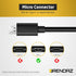 Micro USB Cable 5-Pack, Fast Charging Data Transfer Android USB Cord, Compatible with Kindle Fire HD, Galaxy S6, Note 5