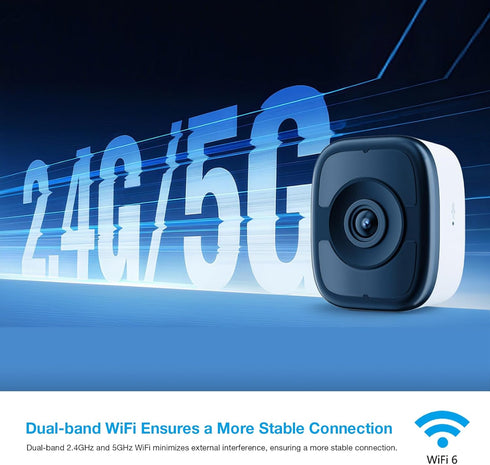 LVQ 5MP 3K 2.4G 5G 2-Way 24/7 Window Camera, & WiFi Indoor Cameras for Home Security with Color Night Vision, Window