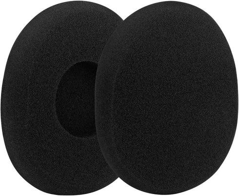 Geekria QuickFit Foam Replacement Ear Pads for Logitech H800 Headphones, Black Ear Cushions, Earpads, Repair Parts