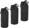 PATIKIL 3 Pcs Camera Lens Bag, 3.9" ID x 9.8" H Drawstring Pouch with Thick Neoprene for DSLR Lens