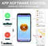 Trackable Wallet for Men, Anti-Lost Wallet with GPS Position Locator and Bluetooth Tracker