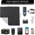2 Pack 17.7''*17.7 Camera Protective Wrap, Lens Protector, Magic Self-Adhesive Cloth for DSLR/Camera