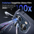 Tensea Camera Lens Protector for iPhone 15 Pro/Pro Max, Metal Aluminum Alloy & Tempered Glass, Case Friendly 2023.