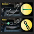 Range Tour 4m/13.12ft 12V/24V DC5V 3A Dash Camera Car Charger, Mini USB and Micro USB Interfaces, L-Type Driving