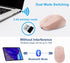 Rechargeable Wireless Mouse, Bluetooth Mouse for Laptop, iPad, MacBook Pro/Air, Silent Mouse for PC, Surface Pro,