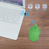 Cute Animal Turtle Shaped Wireless Mouse, 3 Buttons, 1600 DPI Kawaii Silent Optical Cordless Mice for Laptop PC (Green)