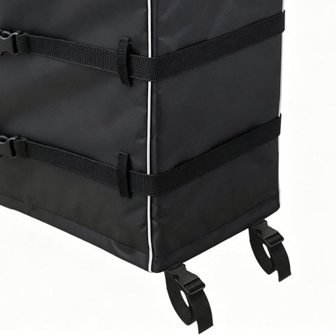Generic outdoor TV trolley cover, courtyard TV cover, Reflective Television Stand Cloth, Windproof Buckle Webbing