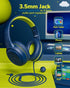 Kids Headphones for School, Toddler Wired Headset with Microphone, Volume Control, Blue Green, for 3+ Year Olds,