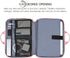 11.6-12.9 Inch Laptop Bag Sleeve for Women, TSA Travel Briefcase with Organizer for Lenovo, Macbook, Pink