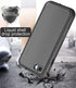 iPhone 8 7 Waterproof Case Cover with Built-in Screen Protector, Fully Sealed Shockproof Snowproof Underwater Case for