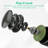 SEVENKA 2 Mini Speakers, 3W Portable Small Wireless Speaker with Lanyard, Water Resistant, Wireless Stereo Pairing