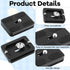 Skrfren 2 Pack Set 1/4"-20 PU50 Universal Tripod Plate, Tripods Quick Release Plate Aluminum Alloy Camera Tripods Mount
