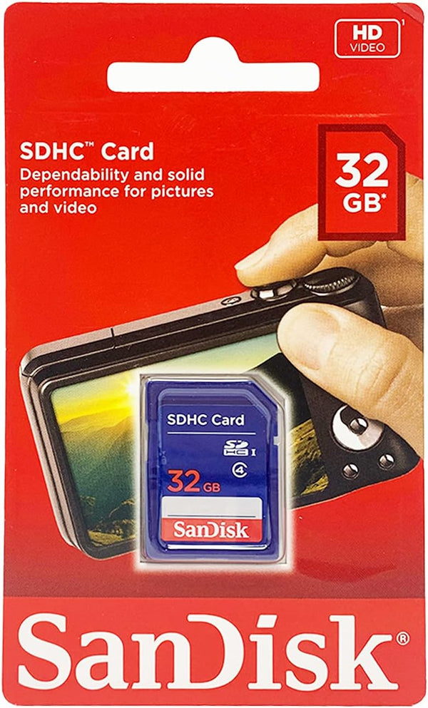 Secure Digital 32GB SDHC Class 4 Memory Card