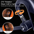 PUSOKEI Single Ear Bluetooth Earpiece, Waterproof 270° Rotatable Handsfree Headset with Mic for Business Office Driving
