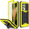 MIYI Samsung Galaxy S21 Ultra Case, Heavy Duty Aluminum Metal Gorilla Glass Waterproof Shockproof Protector Cover