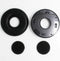 Replacement Ear Pads for AKG K121 K121S K141 MK II K142 HD Headset Headphones - Leather Finished