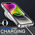 JETech Non-Yellowing Shockproof Phone Bumper Cover for iPhone 14 6.1-Inch, Anti-Scratch Clear Back - Clear