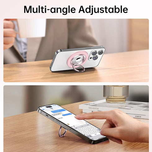 SYNCWIRE 360 17 16 15 14 13 12 Magnetic Phone Ring Holder for MagSafe, Rotation Cell Phone Grip Stand Finger Ring