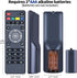 FQOUG 1080P Replacement Remote Control Compatible with NEUMI Atom Full-HD Digital Media Player