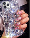 Bonitec iPhone 11 Pro Max Case - 3D Glitter Sparkle Bling Case for Women with Luxury Shiny Crystal Rhinestone