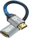 HDMI Extension Adapter, 8K HDMI Extender Male to Female Cable Adapter 18Gbps